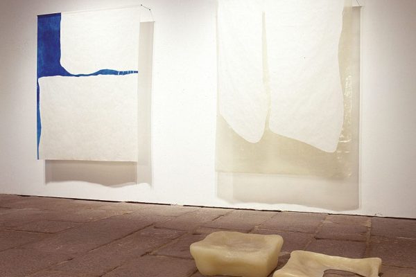 sem título, untitled 2002
óleo e óleo damar sobre papel
oil and damar varnish on paper
200x156cm